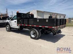 2017 Ford F450 Stakebody Flatbed Truck