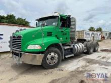 2015 Mack CXU613 Wet Kit T/A Day Cab Truck Tractor