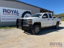 2016 Chevrolet 2500HD 4x4 Double Cab Pickup Truck