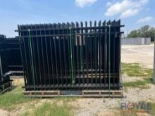 2024 10ft X 7ft Wrought Iron Fence Panels