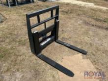 2023 Wolverine 30in Fork and Frame Mini Skid Steer Attachment