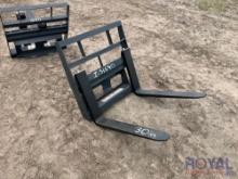 2024 Wolverine MPF-11-2500G 30in Fork and Frame Mini Skid Steer Attachment
