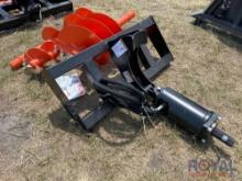2024 Raytree RMA42 Auger w/ 3 Bits Skid Steer Attachment