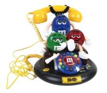 M&m Animated Talking Telephone, Characters Move & Talk As Phone Rings, Exc