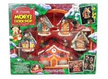 Collectible Mr. Christmas Holiday Innovation Mickey's Clock Shop Mechanical