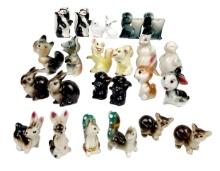 Salt & Pepper Shakers (12 Sets) Animal, Souvenir Of Grand Island, Ne Squirr