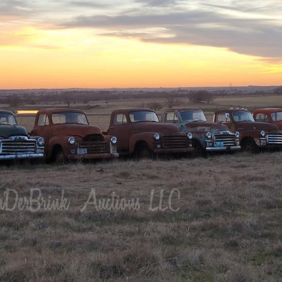 Approx. 80 GMC & Chevrolet PIckups and Trucks