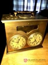 antique Waltham clock