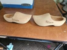 Wood shoes from Holland.