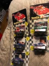 5- Racing Champions Nascar stock cars 1/64 scale Derrike Cope-Terry Labonte Butch Miller-Bill