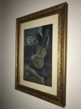 The Old Guitarist-Picasso Print