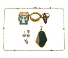 18k Gold Jewelry Assortment