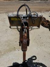 Hydraulic Hammer Attahment for Skid Steer