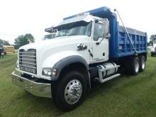 2015 Mack GU713 Tandem-axle Dump Truck, s/n 1M1AX04Y7FM022224: Mack Eng., 1