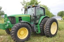 2010 John Deere 7230 Premium, MFWD, 1 Owner, Approx. 1500 Hours, 3 Electric Scv's, 3pt With Quick Hi