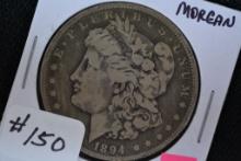 1894-O Morgan Dollar; F