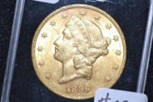 1899-S Liberty Head Twenty Dollar Gold Piece; MS