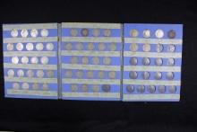 Group of 49 V-Nickels of Various Dates
