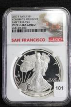 2017-S Silver Eagle Congratulations Set Early Releases; NGC PF 70 Ultra Cameo