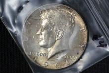 1964 Kennedy Silver Half Dollar; Unc.
