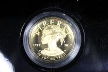 United States Mint American Liberty 225th Anniversary Gold Coin