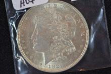 1921 Morgan Dollar; AU