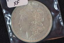 1921-D Morgan Dollar; XF