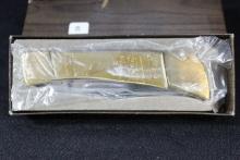 WWII Commemorative Single Blade Pocket Knife