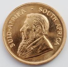 1 OZ GOLD SOUTH AFRICAN KRUGERRAND COIN