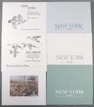 LOT 5 NEW YORK MIGRATORY BIRD PRINT & STAMP SIGNED