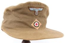 WWII GERMAN DAK AFRIKA KORP M40 HEER CAP