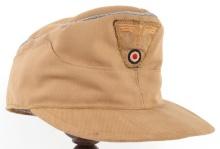 WWII M40 DAK DESERT AFRIKA KORP OFFICER CAP