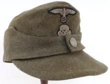 WWII GERMAN REICH WAFFEN SS EM/NCO M43 FIELD CAP