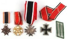 WWII GERMAN THRID REICH MEDAL LOT OF 4