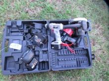 CRAFTSMAN TOOLS W/ CHARGERS AND BATTERIES