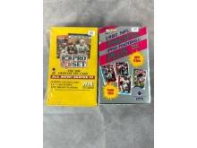 1990 Pro Set Series 2 & 1991 Pacfic Football Unopened Football Boxes