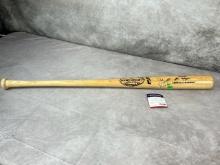 Joe Morgan, H and B bat, w/inscription, PSA