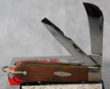 1980 CASE XX 12031LH WALNUT HANDLE ELECTRICIANS KNIFE