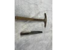 Antique Hammer and J Russel Co Kitchen Knife