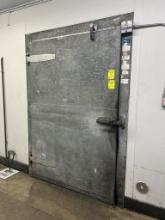 Walk-In Cooler Door And Frame W/ DAC-55 Monitor