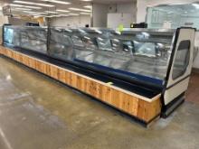 28ft Run Of 2011 Hill Phoenix Straight Glass Service Cases