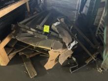 Pallet Of 36in Open Shelf Frames