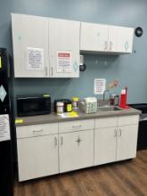 Break Room Millwork And Cabinets