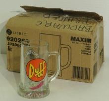 1 case of 5 Maxim Beer Mugs 17oz