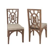 Elk Home Teak Garden Dining Chair Cushion In Cream 2317019CO