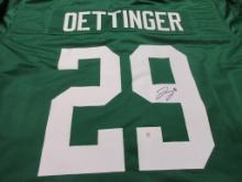 Jake Oettinger of the Dallas Stars signed autographed hockey jersey PAAS COA 786