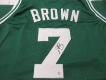 Jaylen Brown of the Boston Celtics signed autographed basketball jersey PAAS COA 502