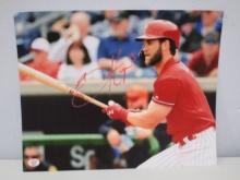 Bryce Harper of the Philadelphia Phillies signed autographed 8x10 photo PAAS COA 757