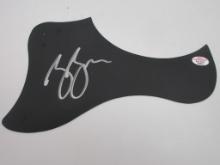 Zac Brown signed autographed electric guitar pick guard PAAS COA 631