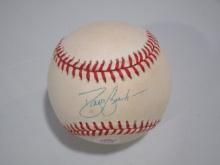 David Justice of the Cleveland Indians signed autographed official baseball PAAS COA 416